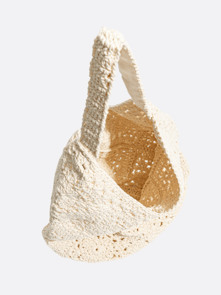 Sac crochet beige <br>Solaria
