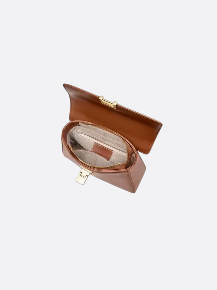 Leder-Trapeztasche <br>Virel