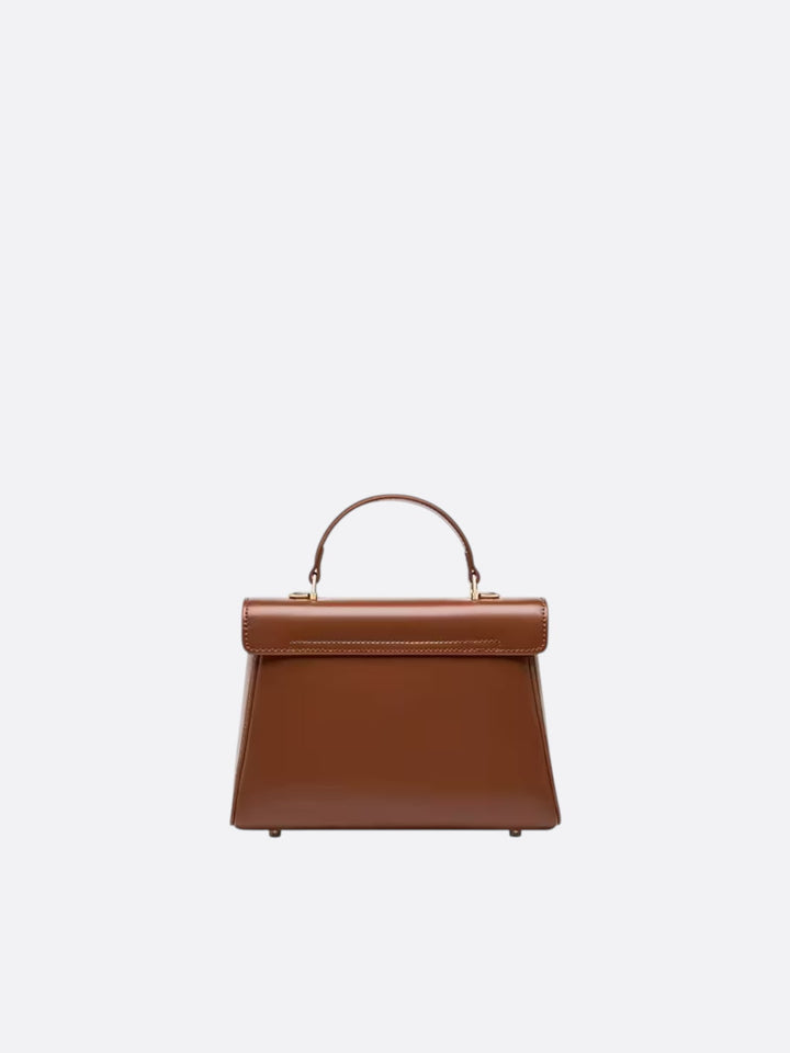 Leder-Trapeztasche <br>Virel