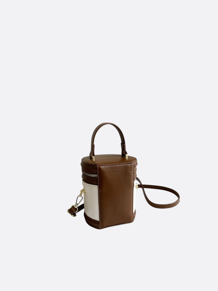 Sac cylindrique en cuir <br>Elyos