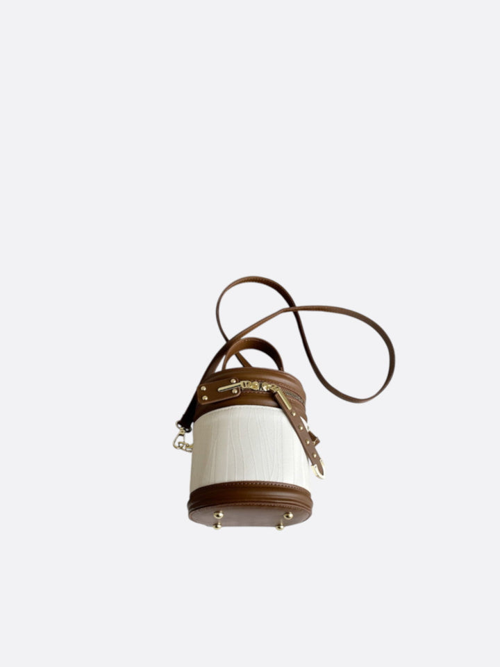 Sac cylindrique en cuir <br>Elyos