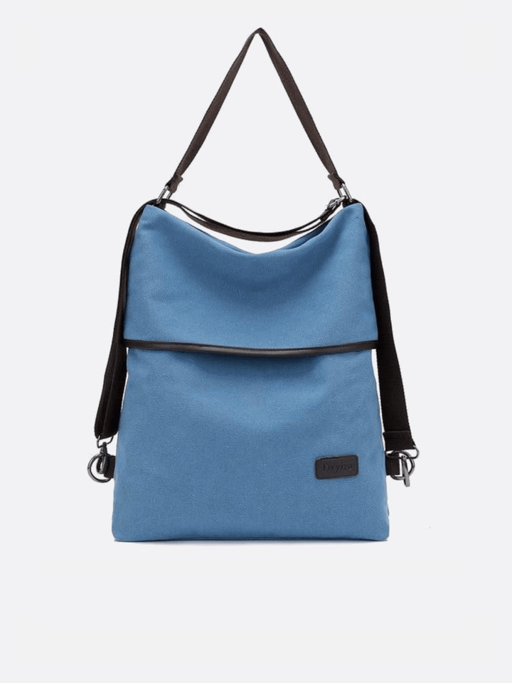 Sac convertible sac à dos bleu