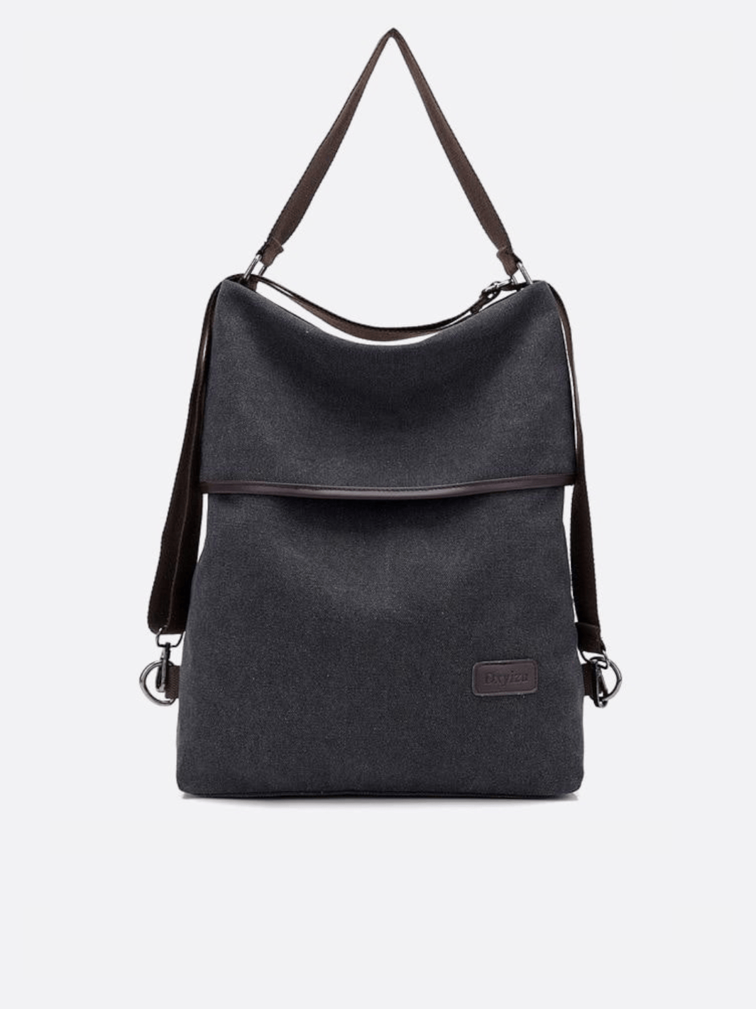 Sac convertible sac à dos noir