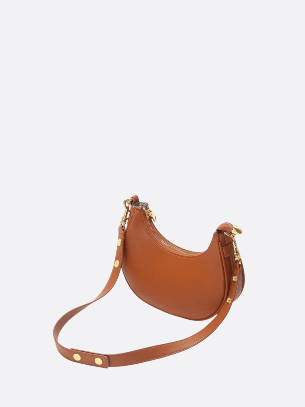Sac d'épaule demi-lune en cuir <br>Oraya