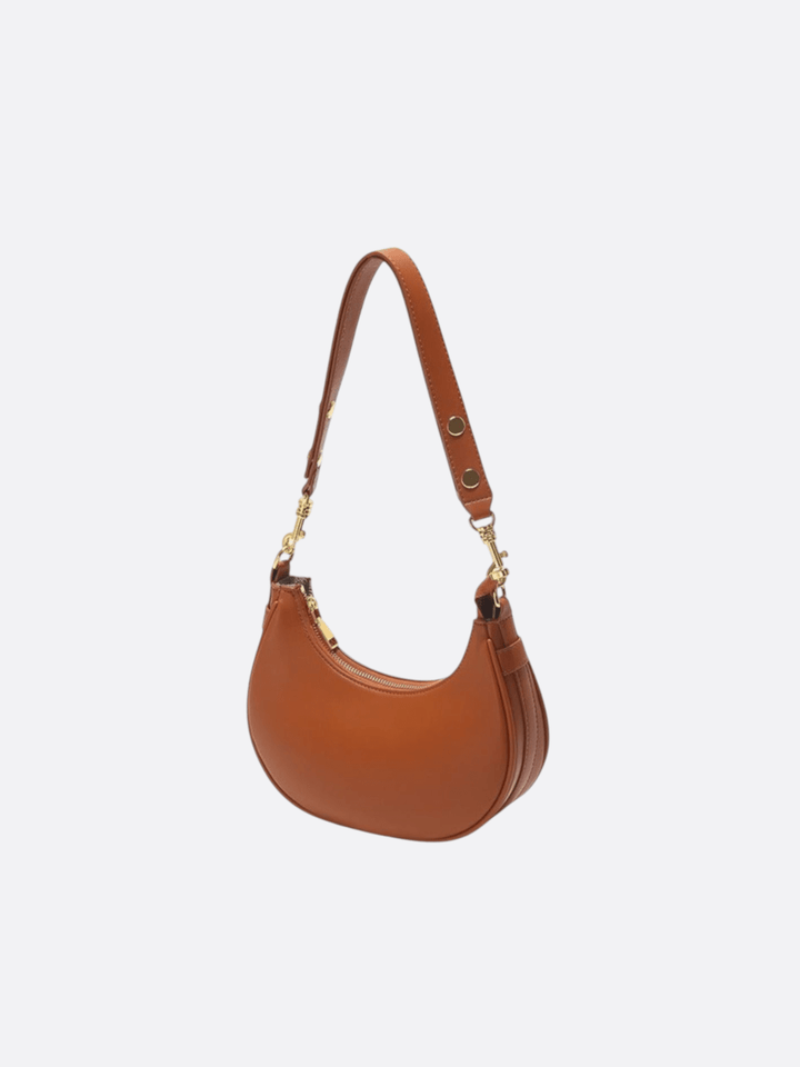Sac épaule demi-lune cuir