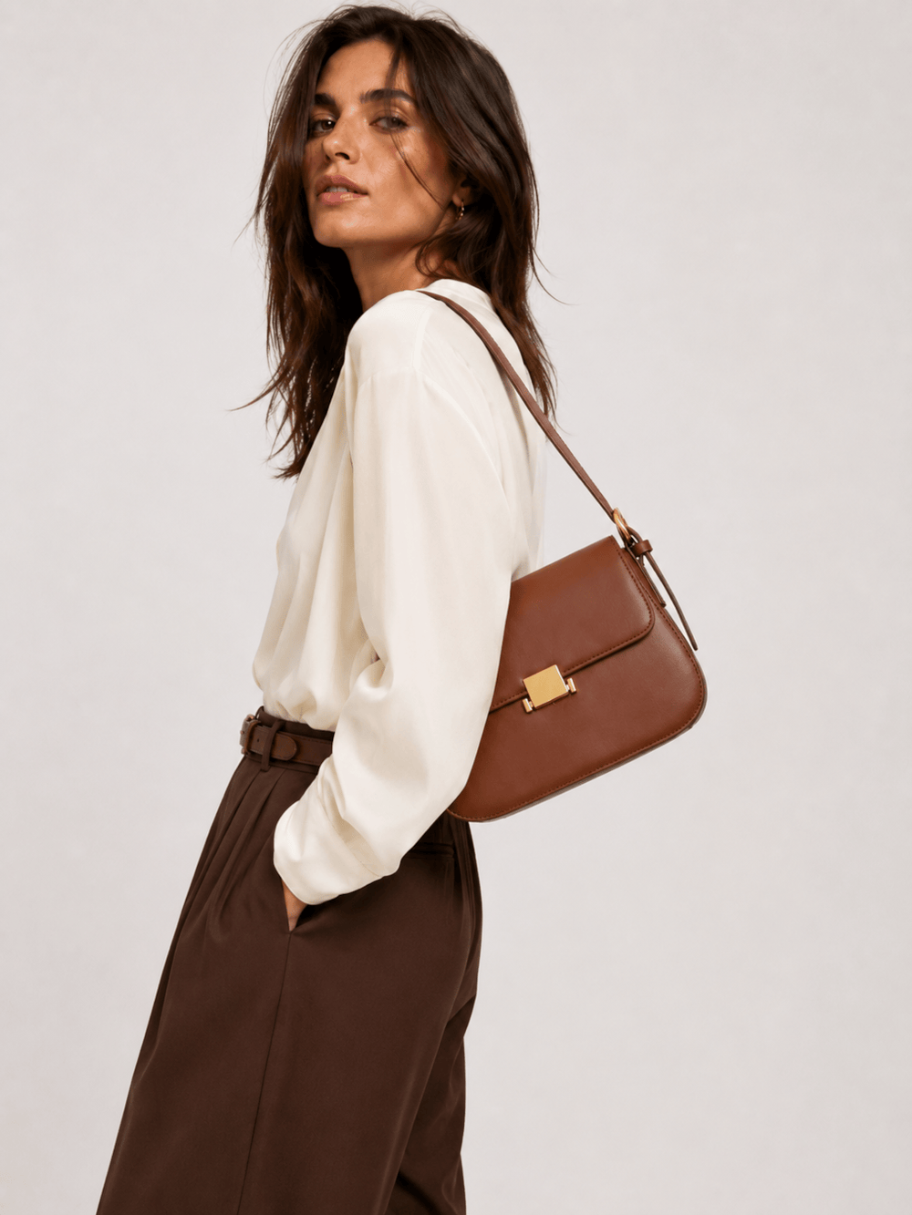 Sac épaule cuir