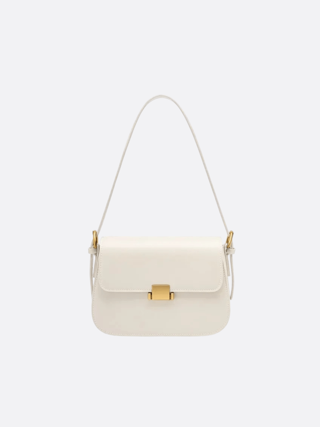 sac épaule cuir blanc