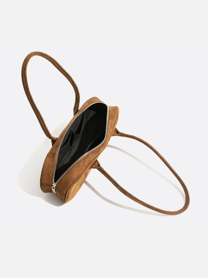 Sac d'épaule en daim <br>Saros