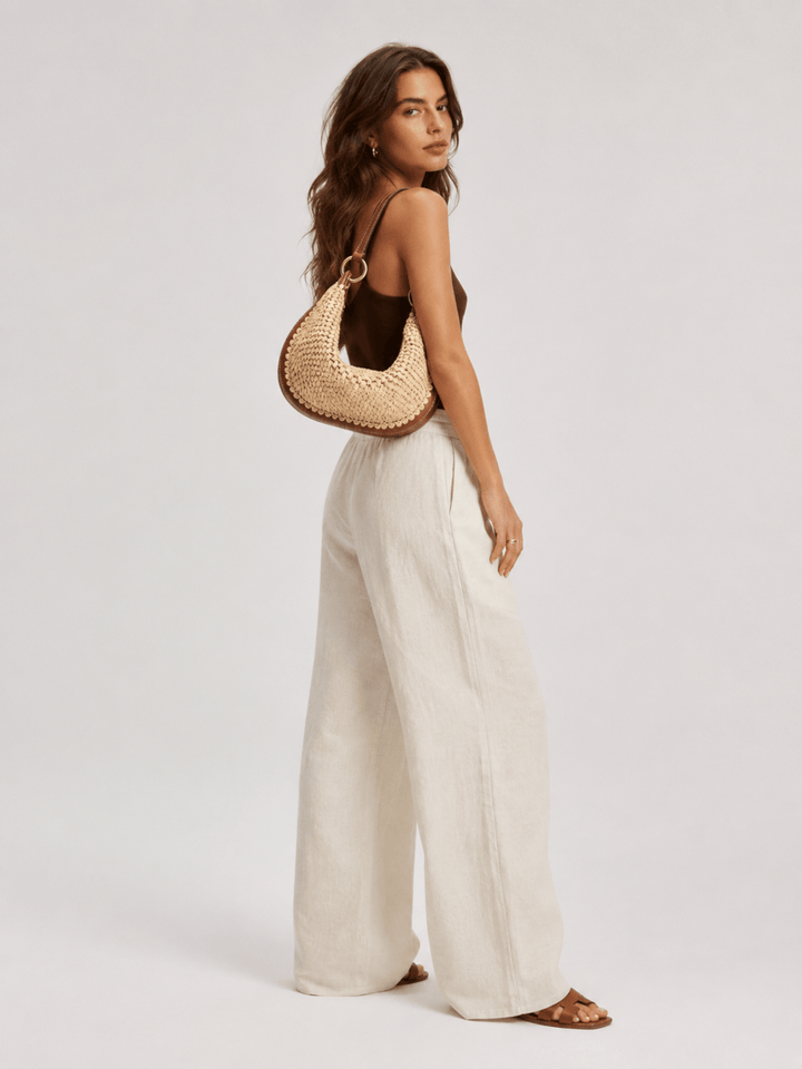 sac paille femme