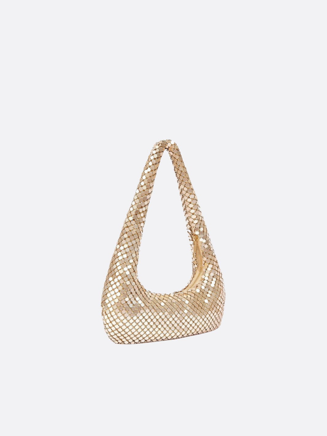 Sac sequin doré