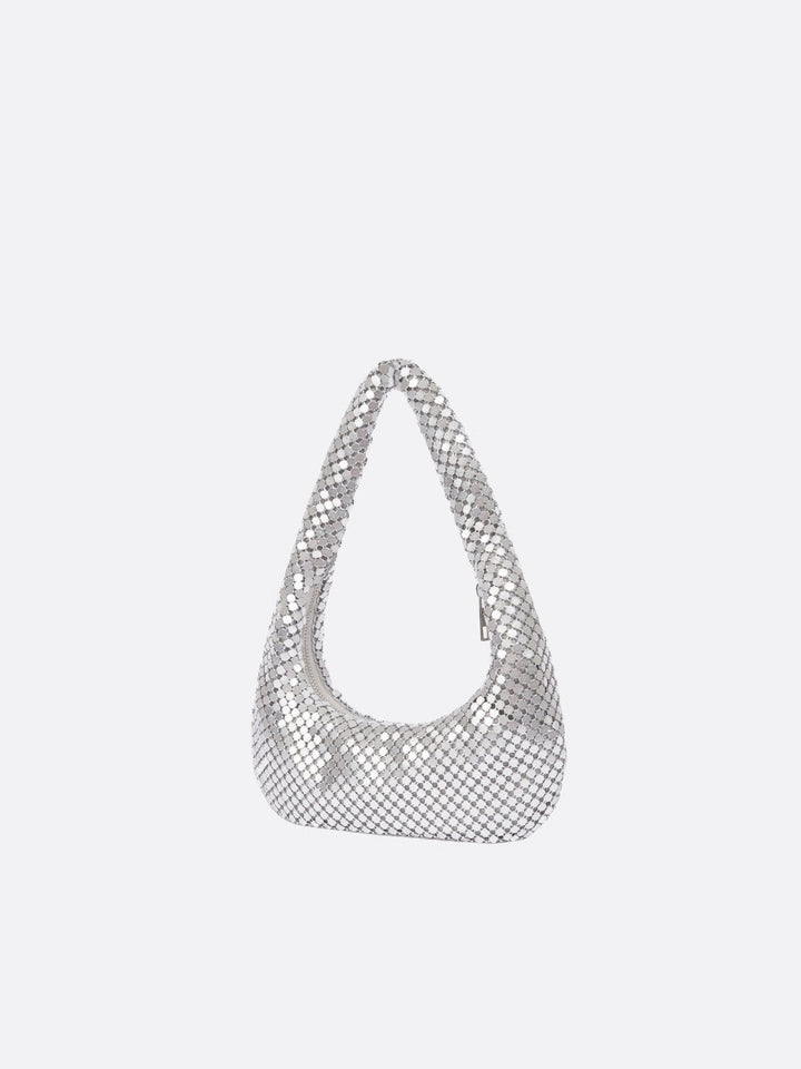 Sac sequin argenté
