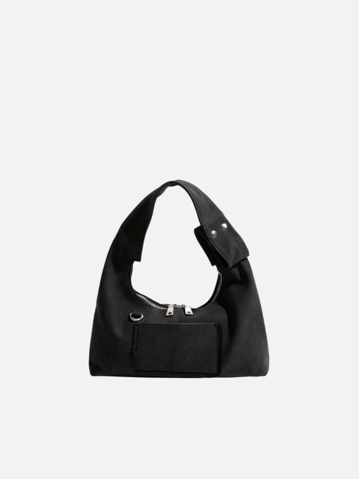 sac daim hobo noir