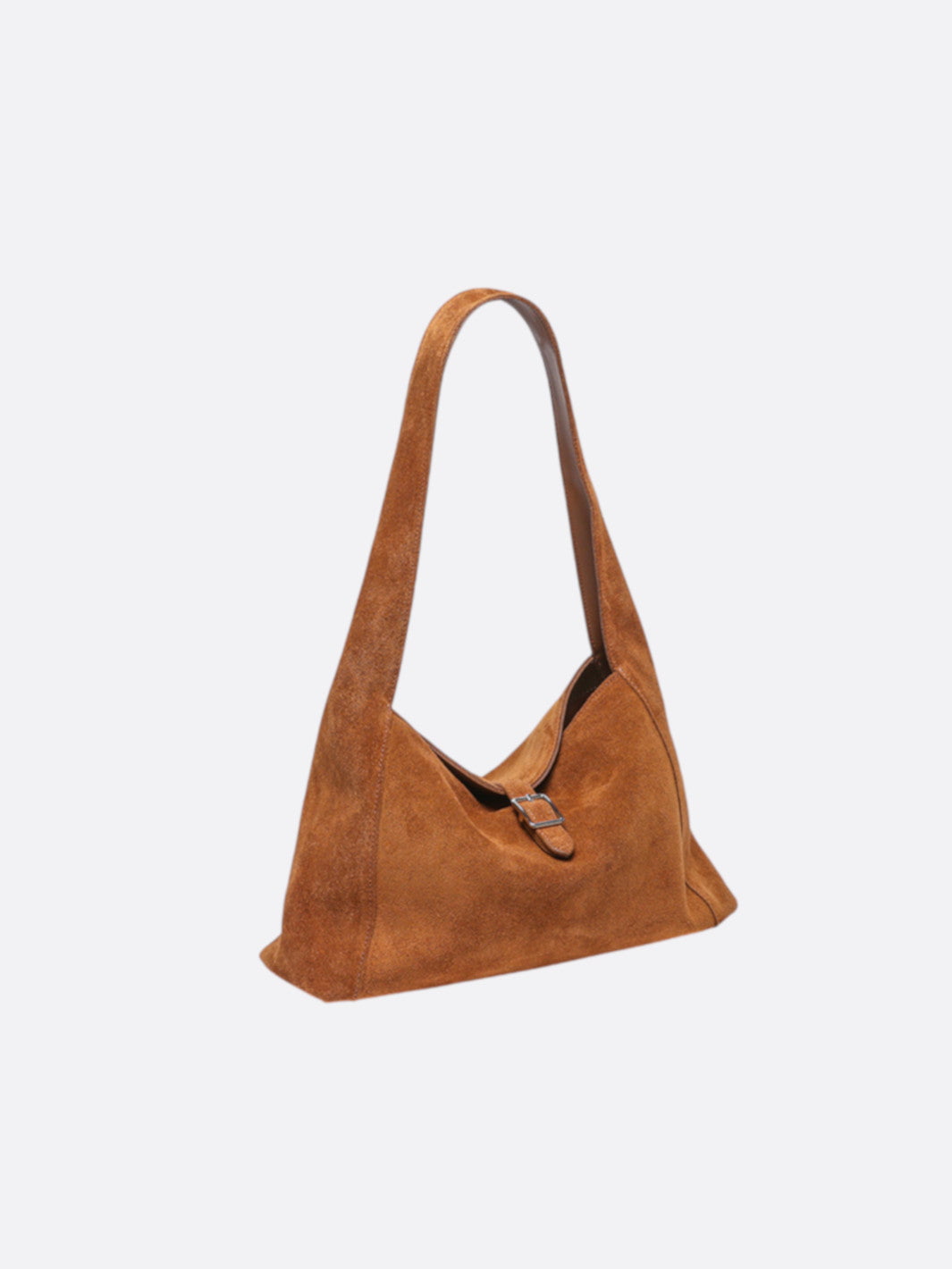 Sac daim porté épaule