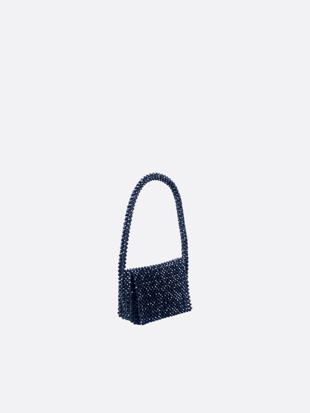 sac noir perle