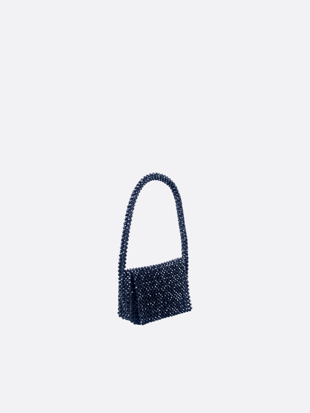 sac noir perle