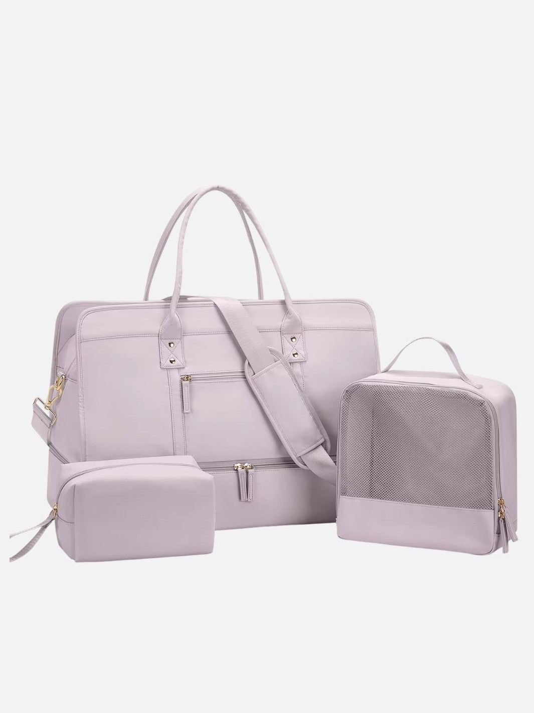 sac voyage cabine rose pâle