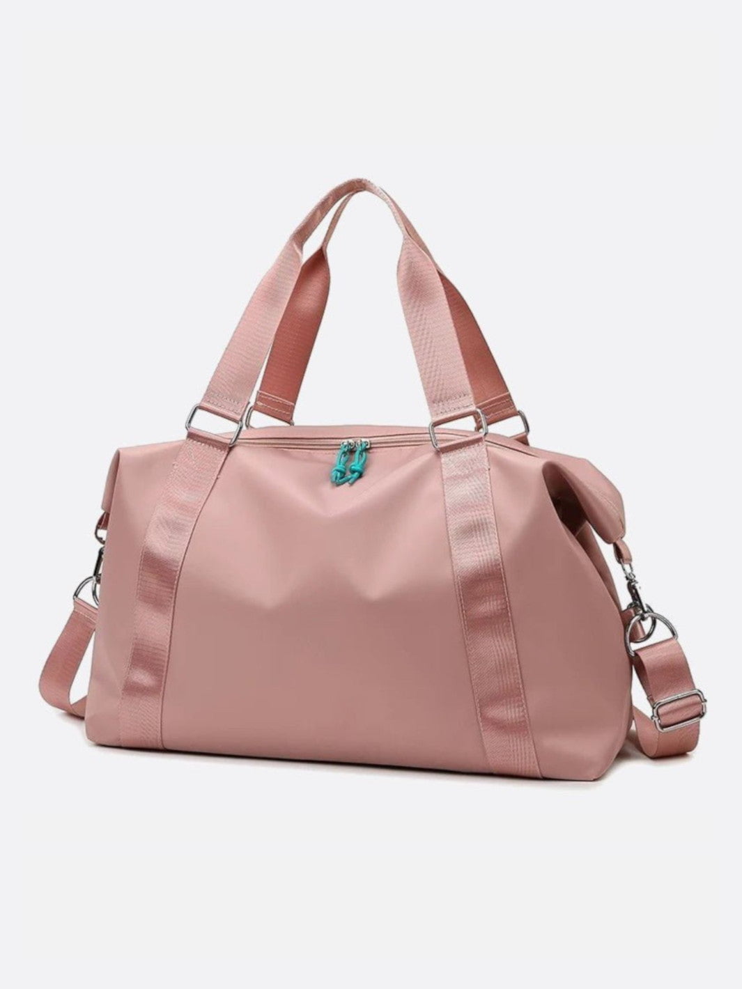 Sac de voyage toile rose imperméable