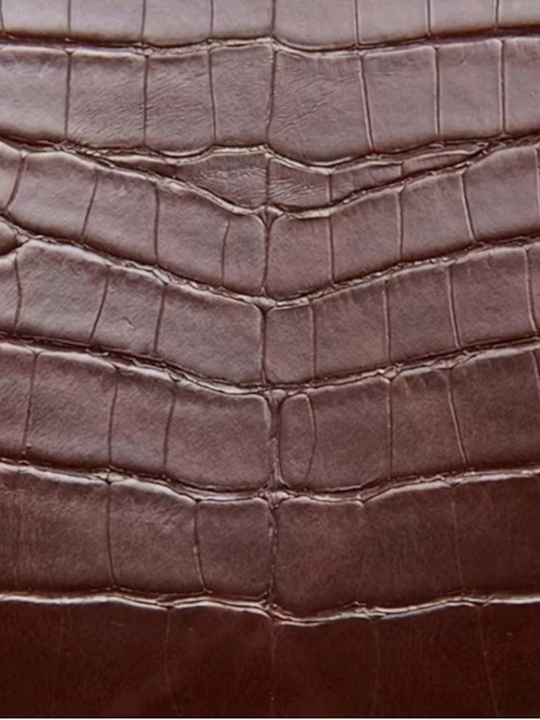 Sac demi-lune effet croco