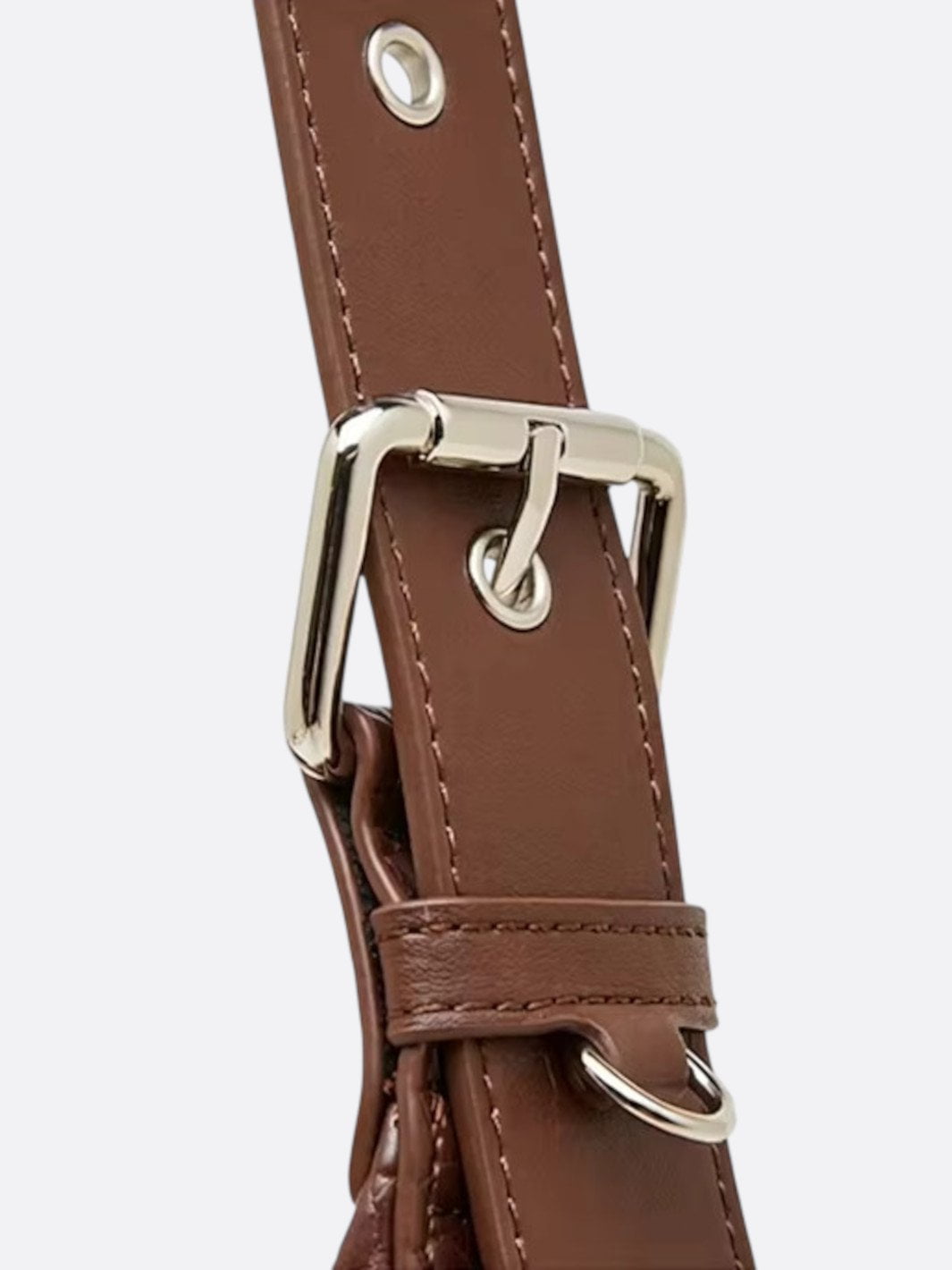 Sac demi-lune effet croco