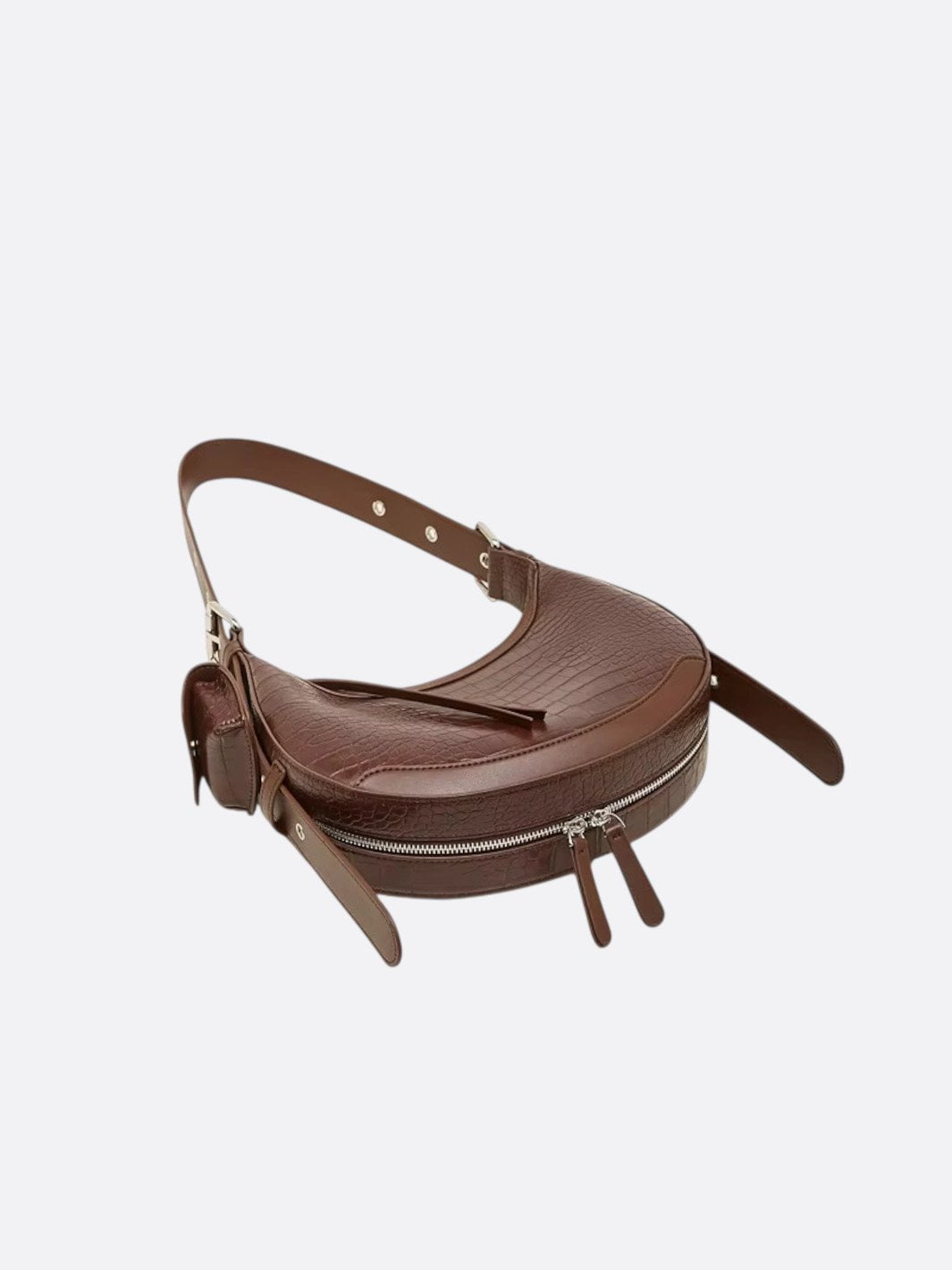Sac demi-lune effet croco