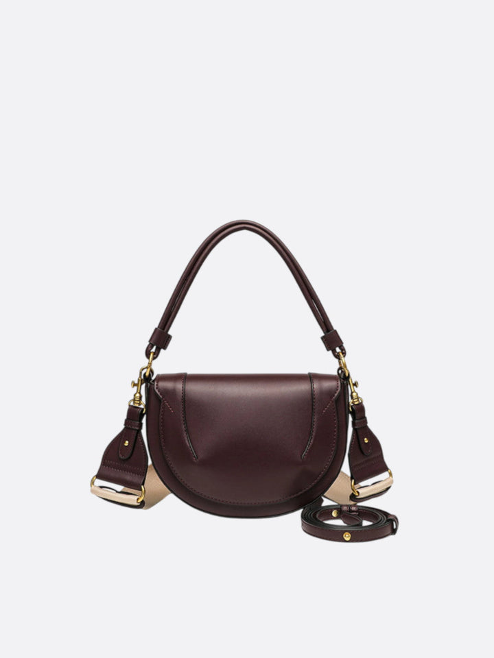 Sac demi-lune en cuir <br>Mira