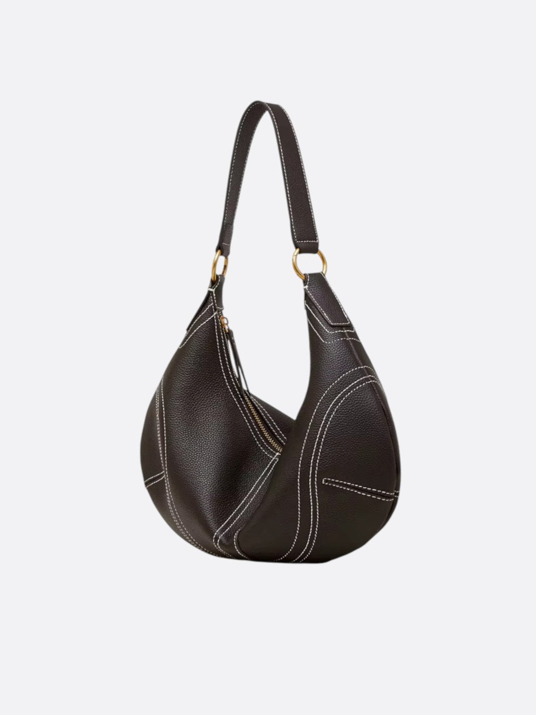 sac demi-lune cuir
