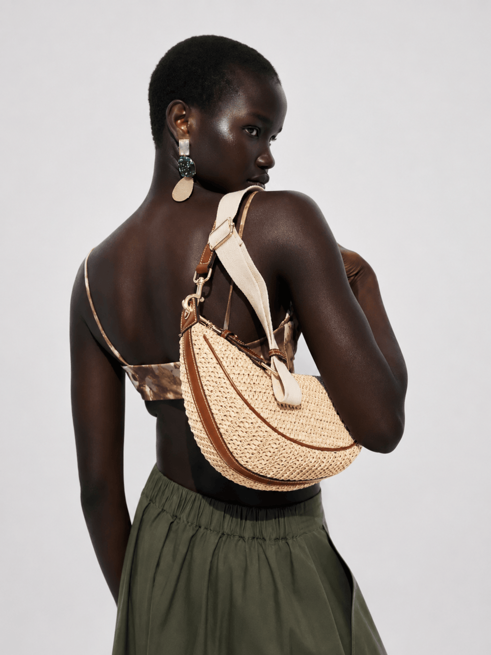 sac paille femme