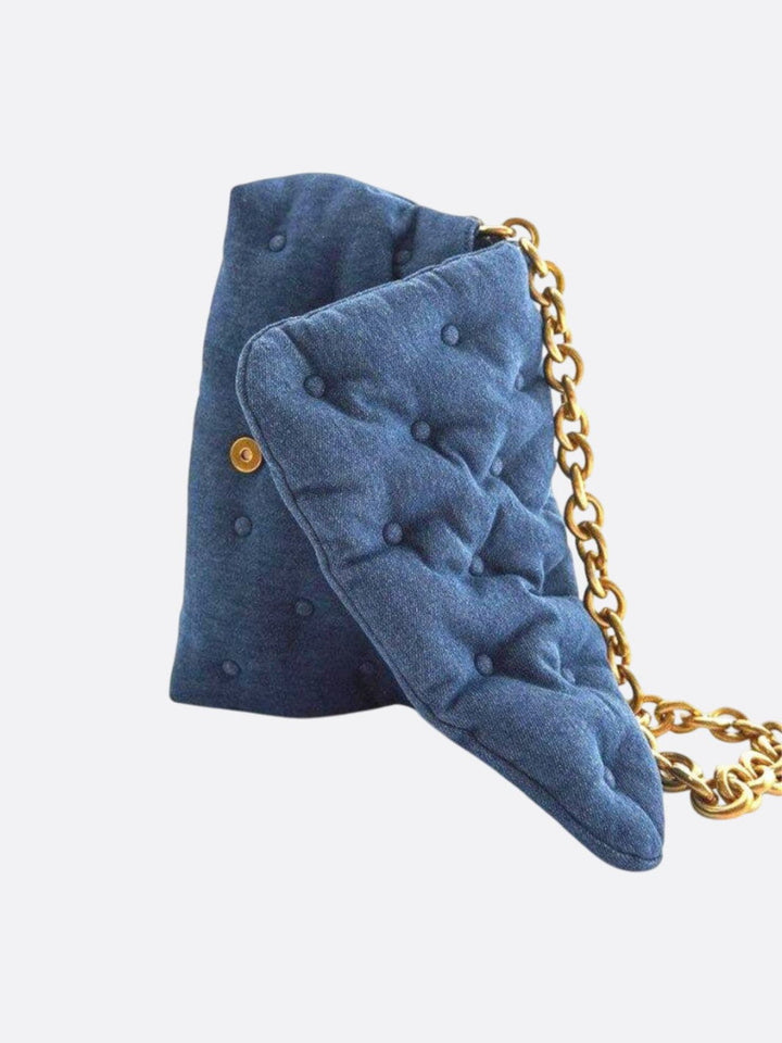 sac matelasse en jean