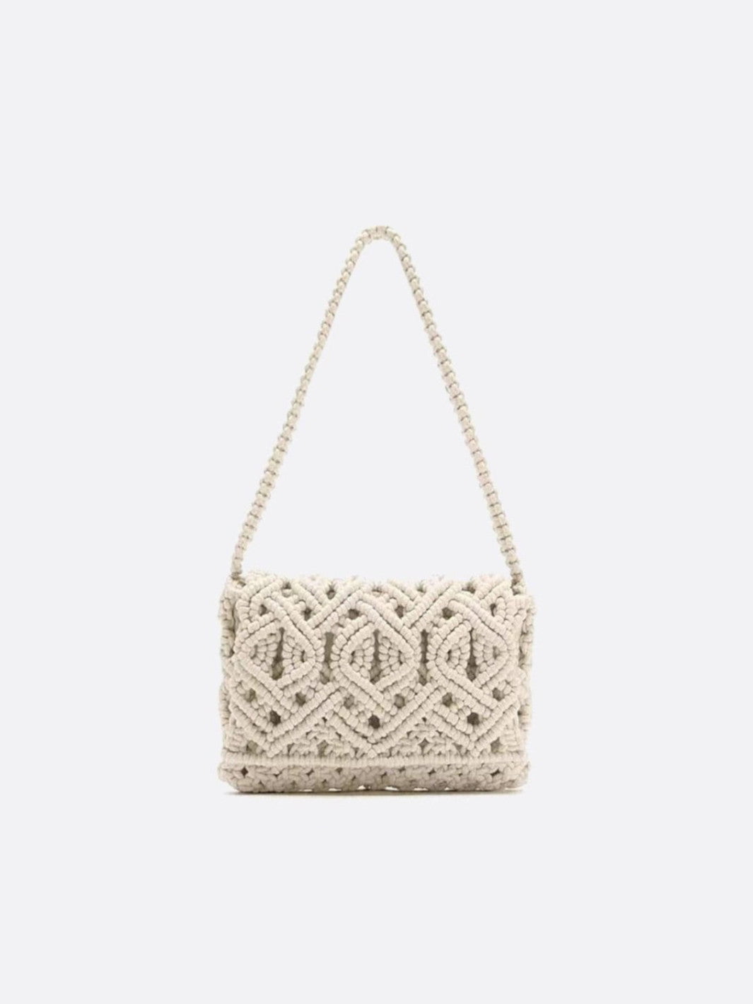 Sac macramé crochet