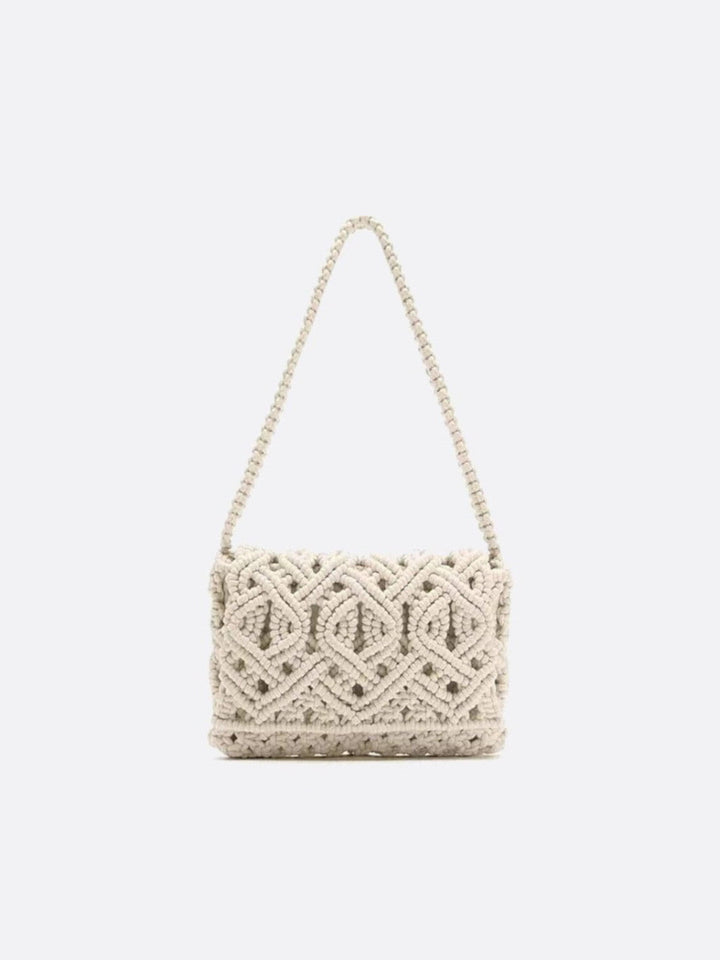 Sac macramé crochet