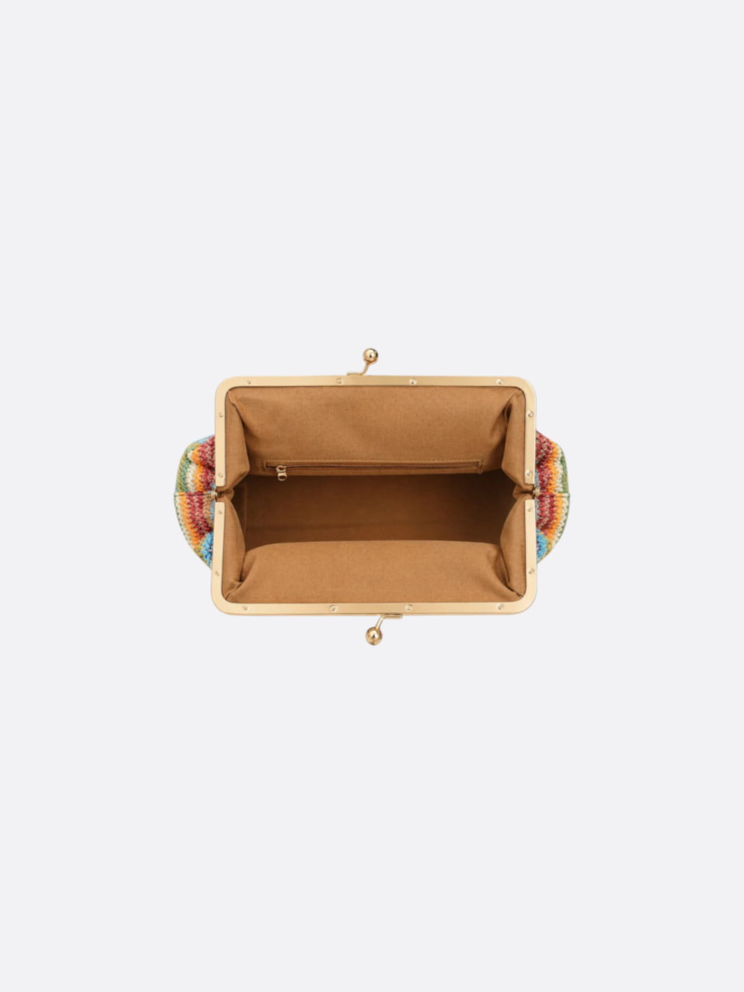 Straw bag with coin purse closure <br>Balearic Islands