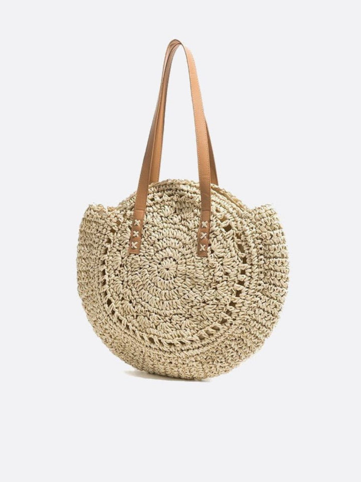 Sac paille crochet