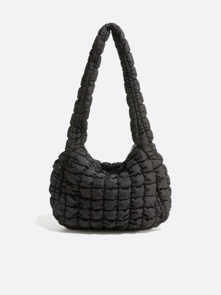 Sac épaule matelassé noir