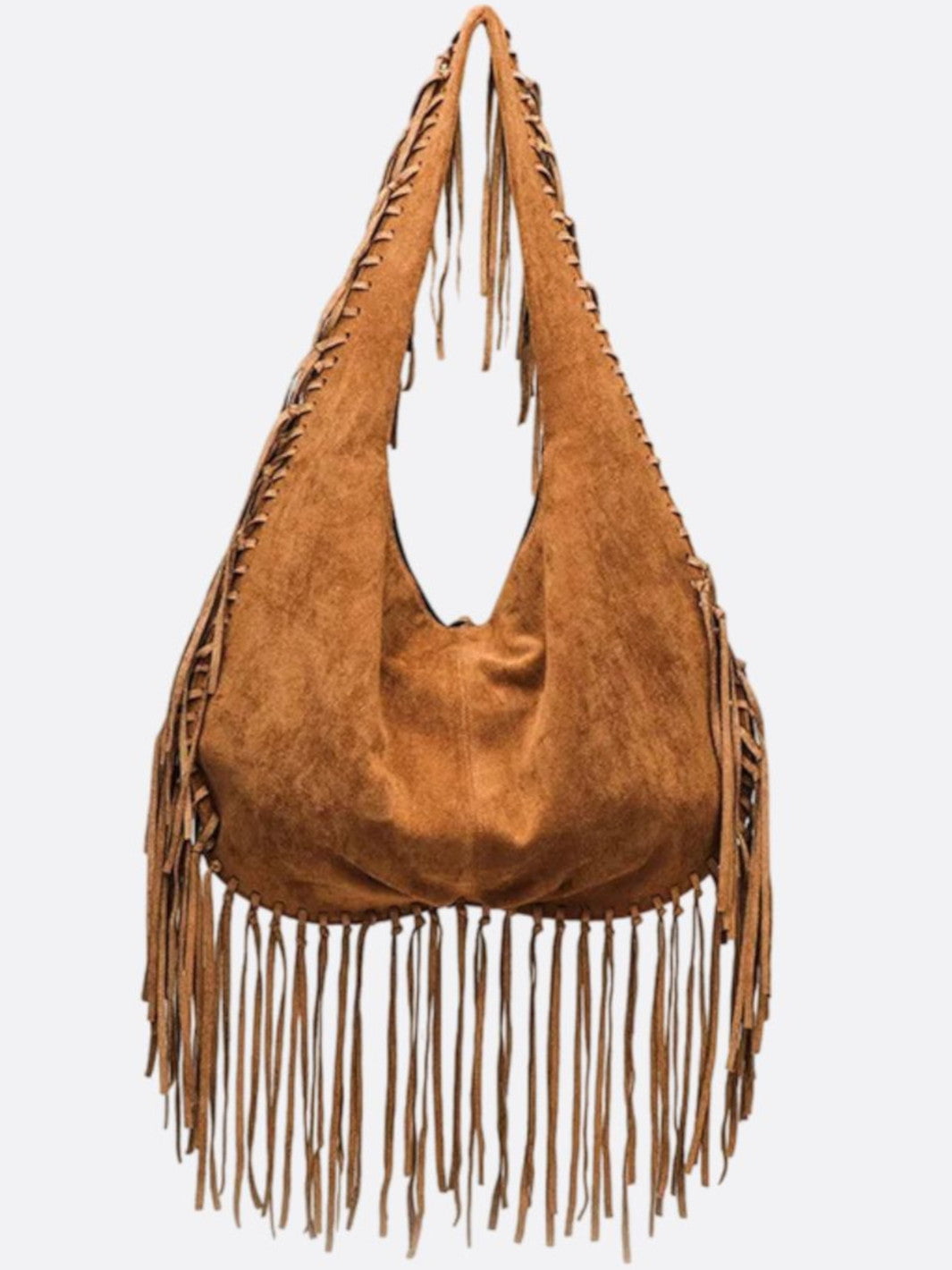 sac fourre tout daim camel
