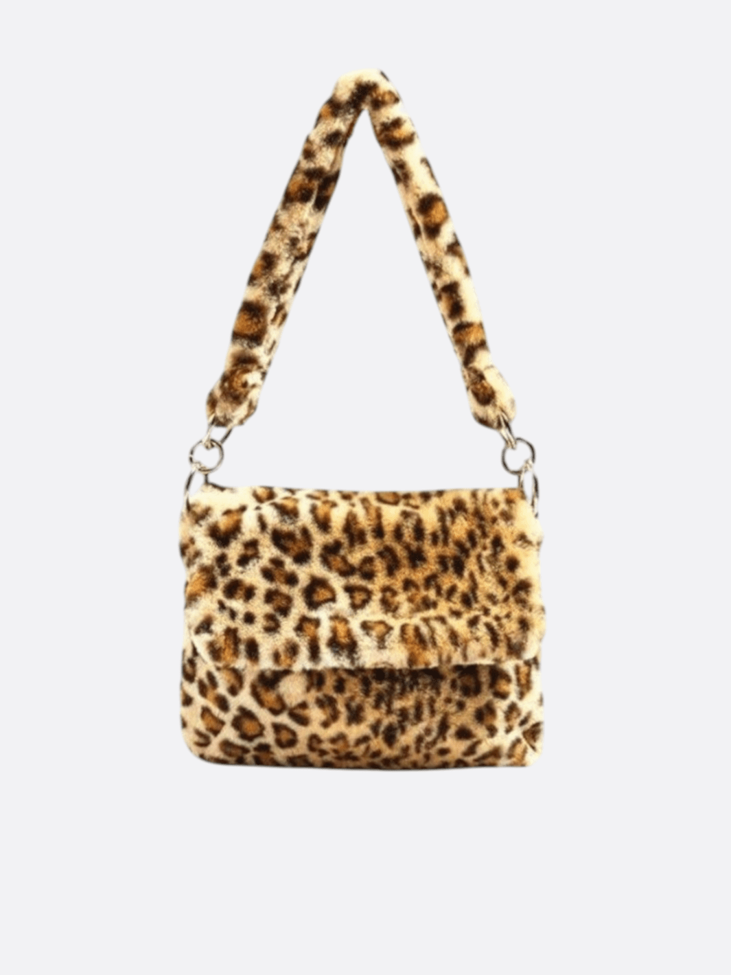 Sac fourrure léopard