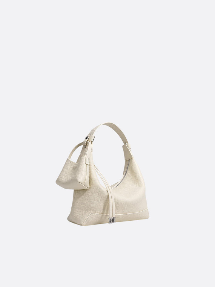 Sac cuir blanc