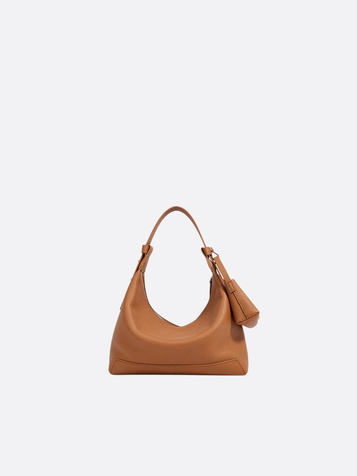 Sac hobo cuir camel