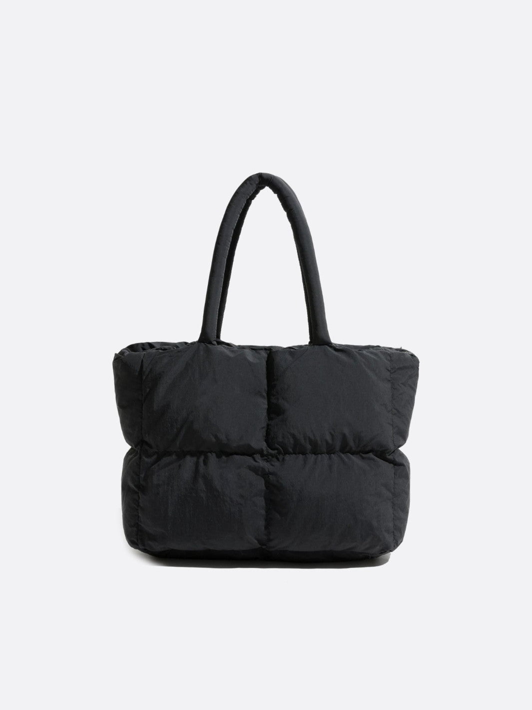 Sac matelassé nylon noir