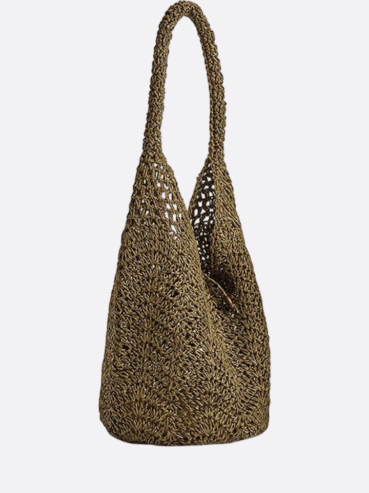 sac fourre-tout paille