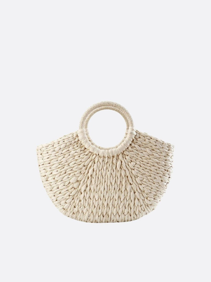 Sac osier blanc