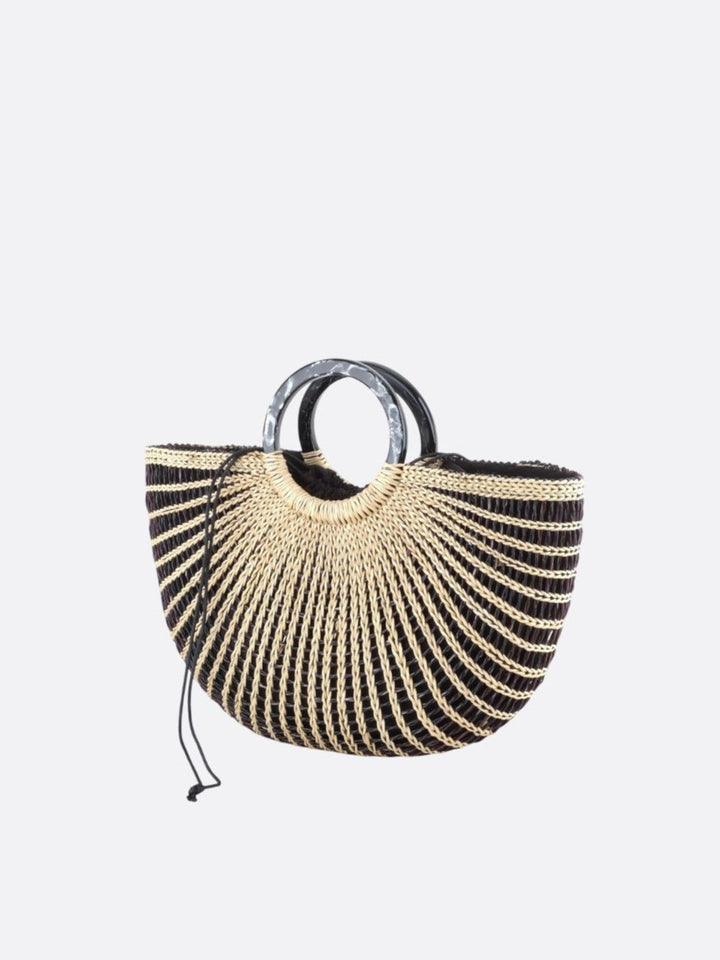 panier noir et blanc