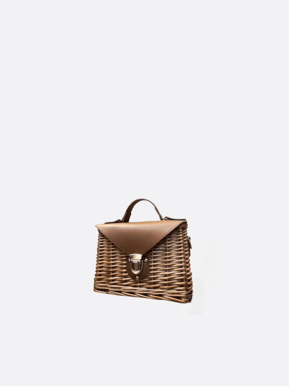 sac a main rotin rectangulaire