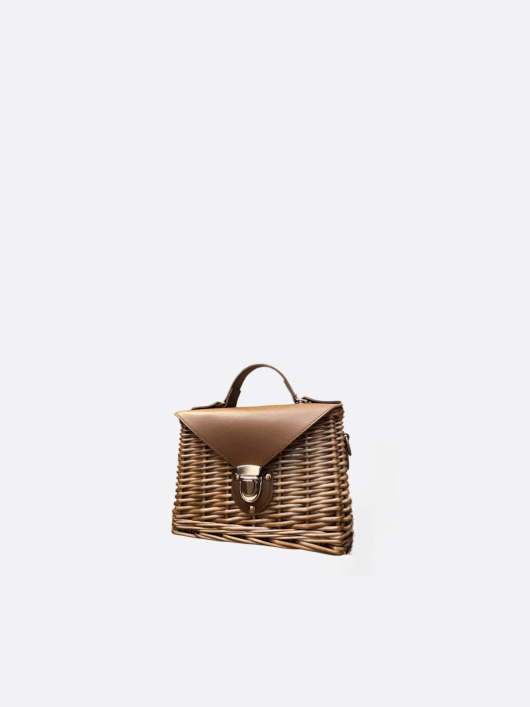 sac a main rotin rectangulaire