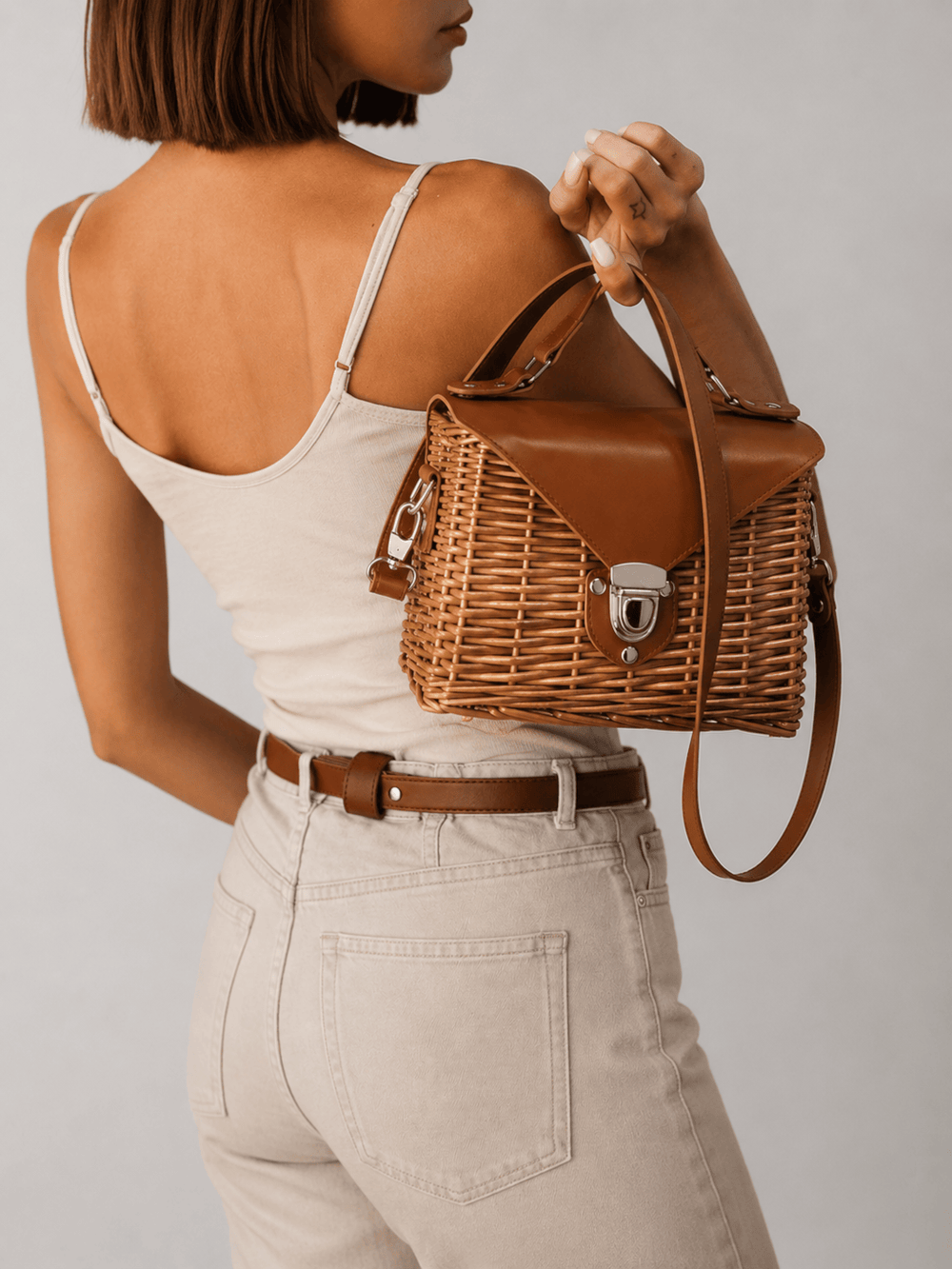 sac rotin femme