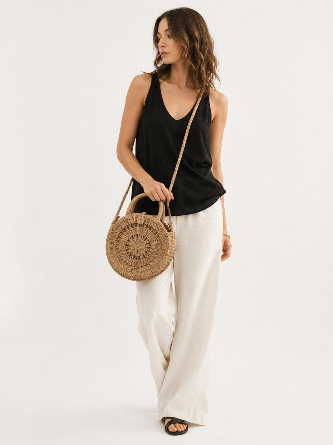 Sac rond en corde