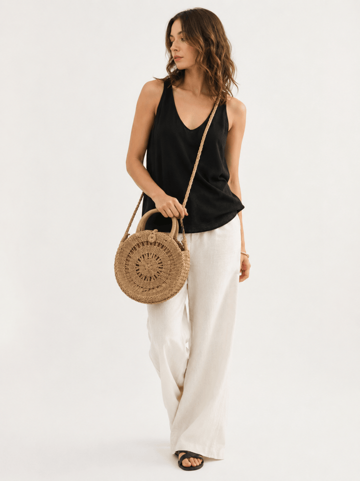 Sac rond en corde
