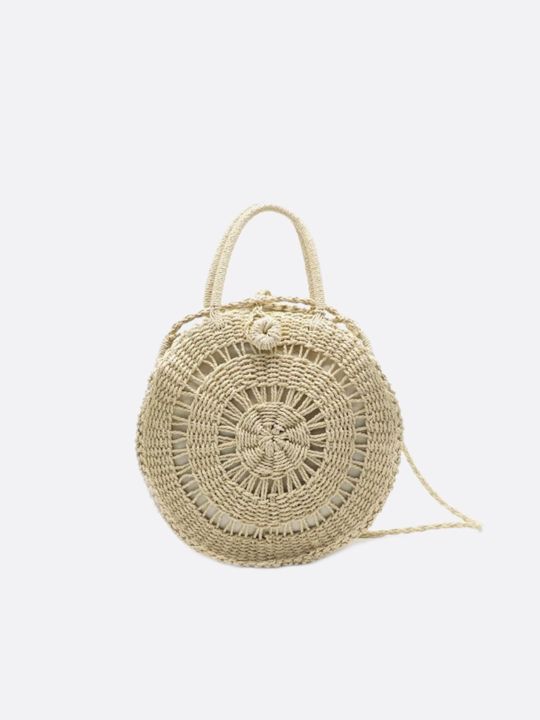 sac en corde beige
