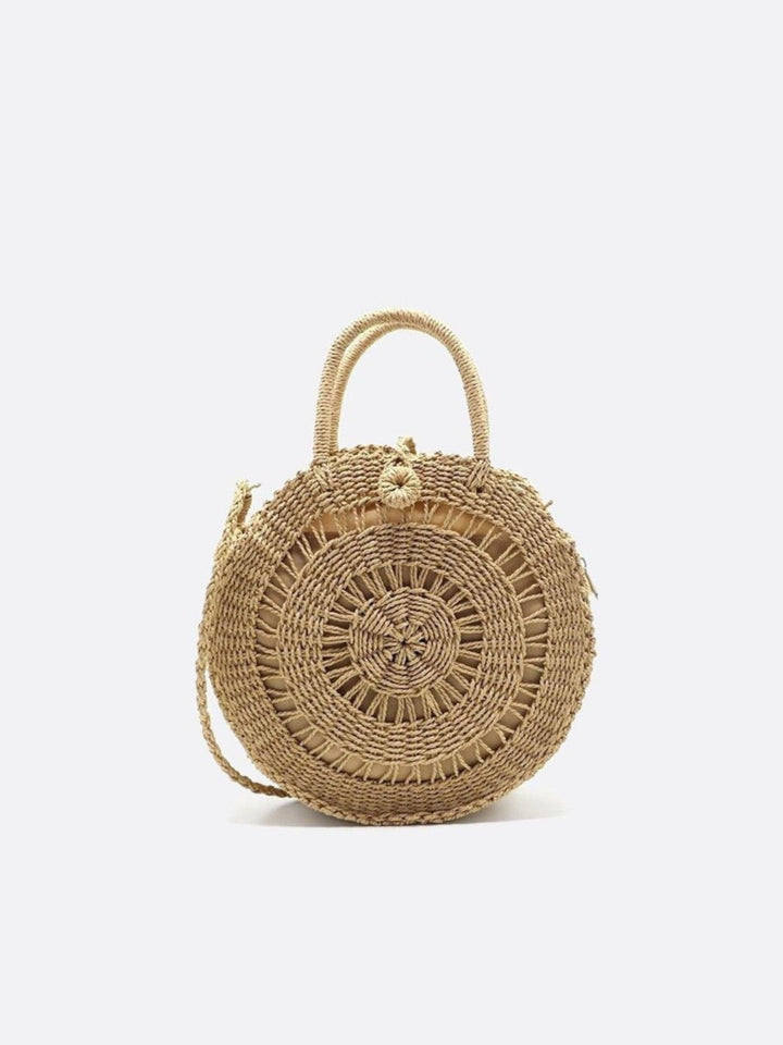 sac en corde marron clair