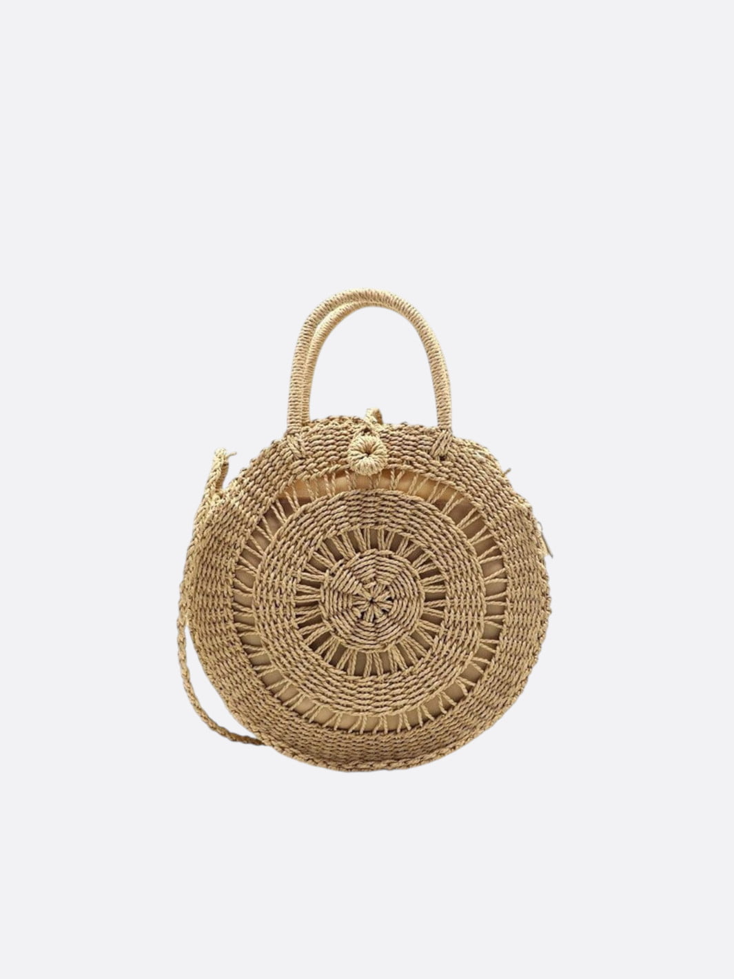 sac en corde marron clair