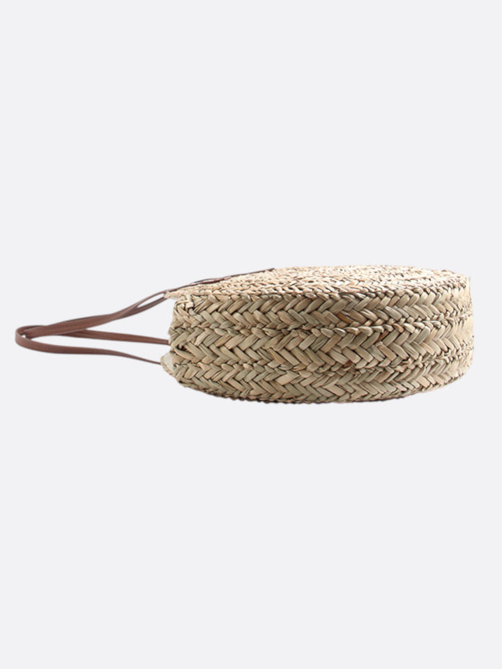 Round wicker bag <br>Capri